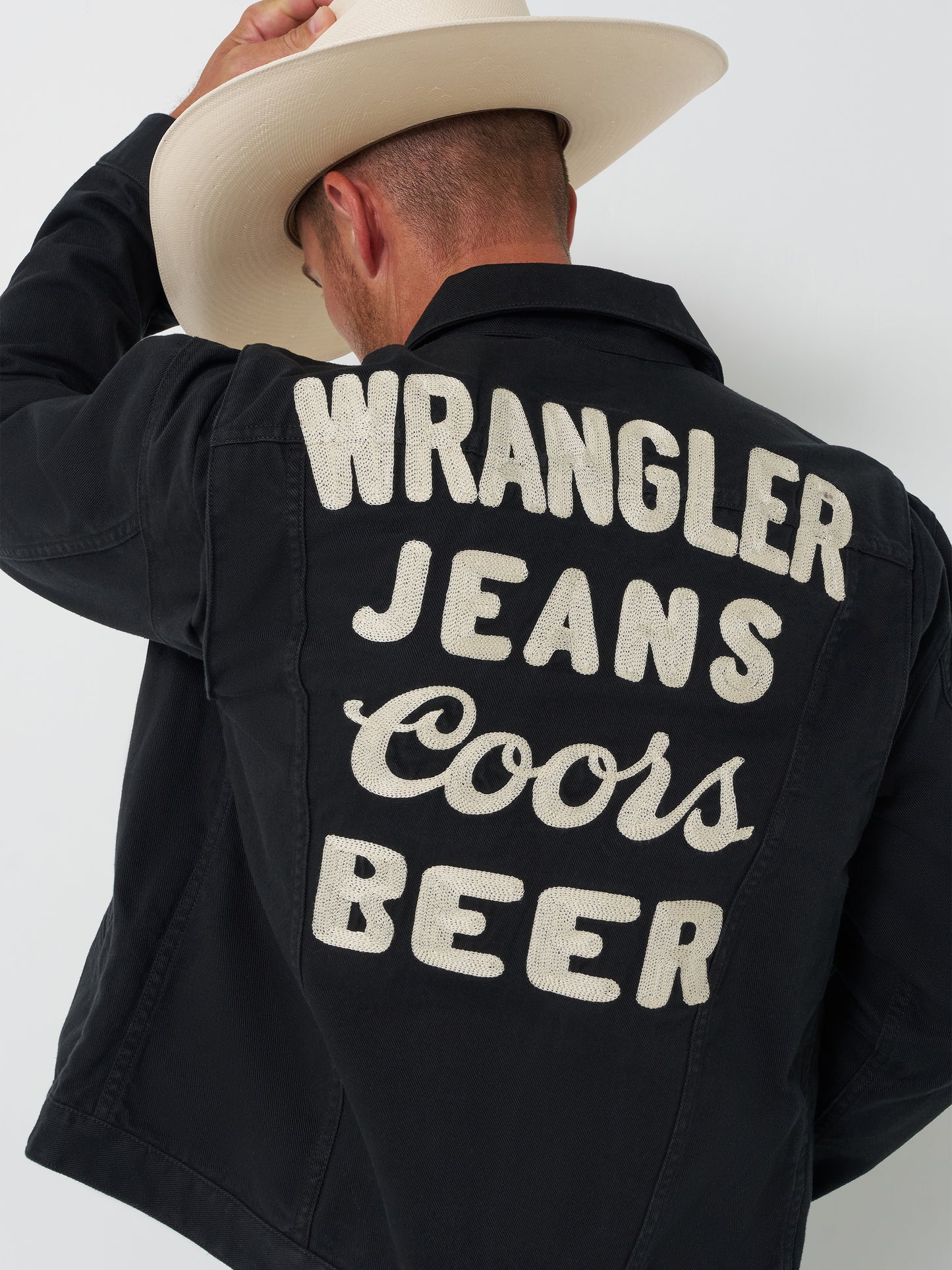 Coors Banquet x Wrangler Black Pinnacle Jacket