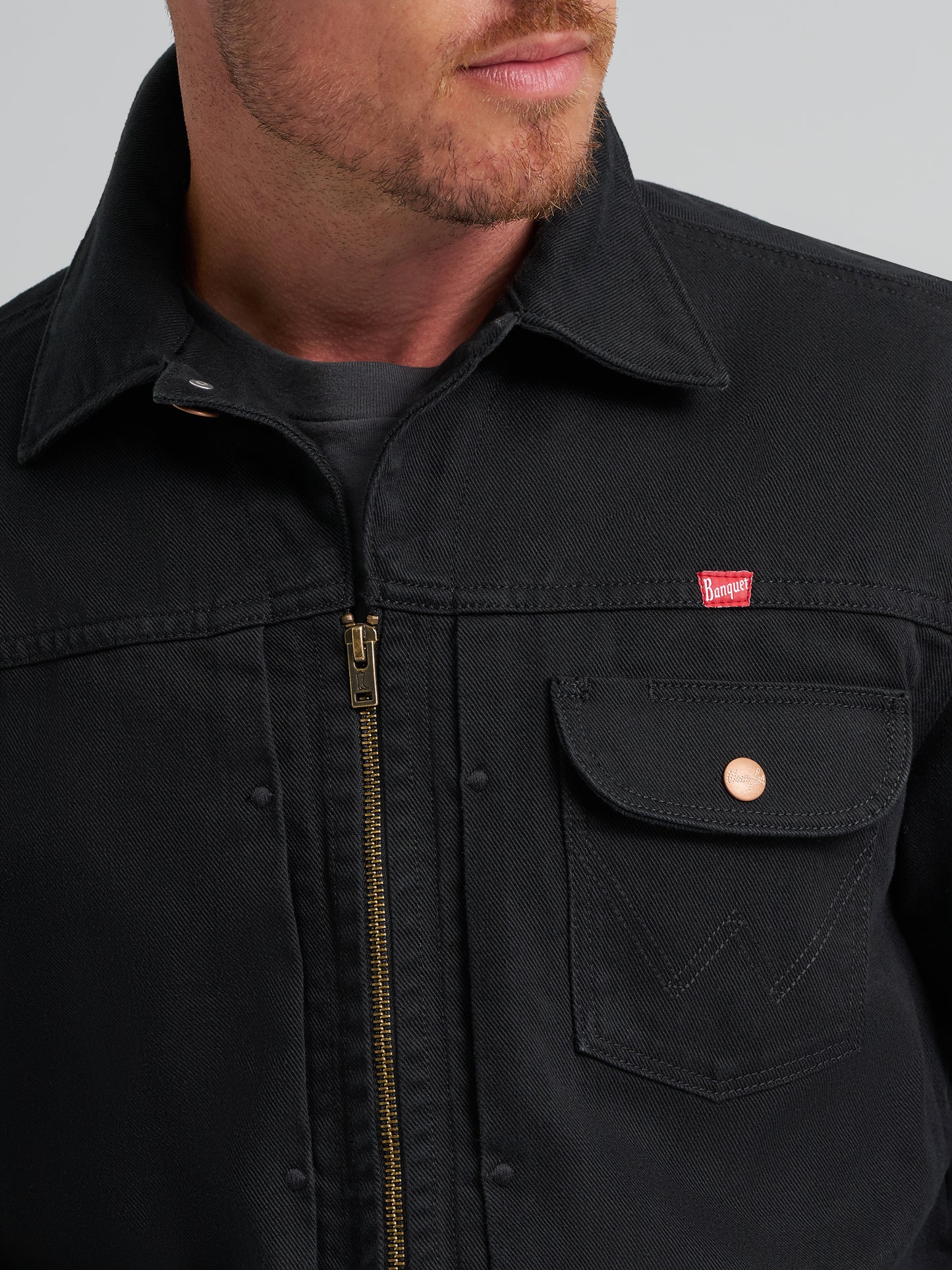 Coors Banquet x Wrangler Black Pinnacle Jacket