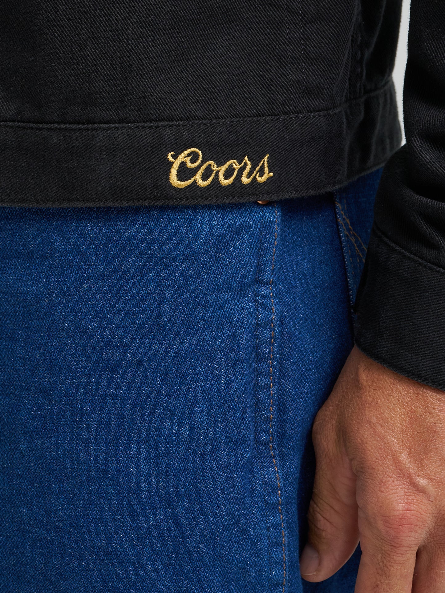 Coors Banquet x Wrangler Black Pinnacle Jacket