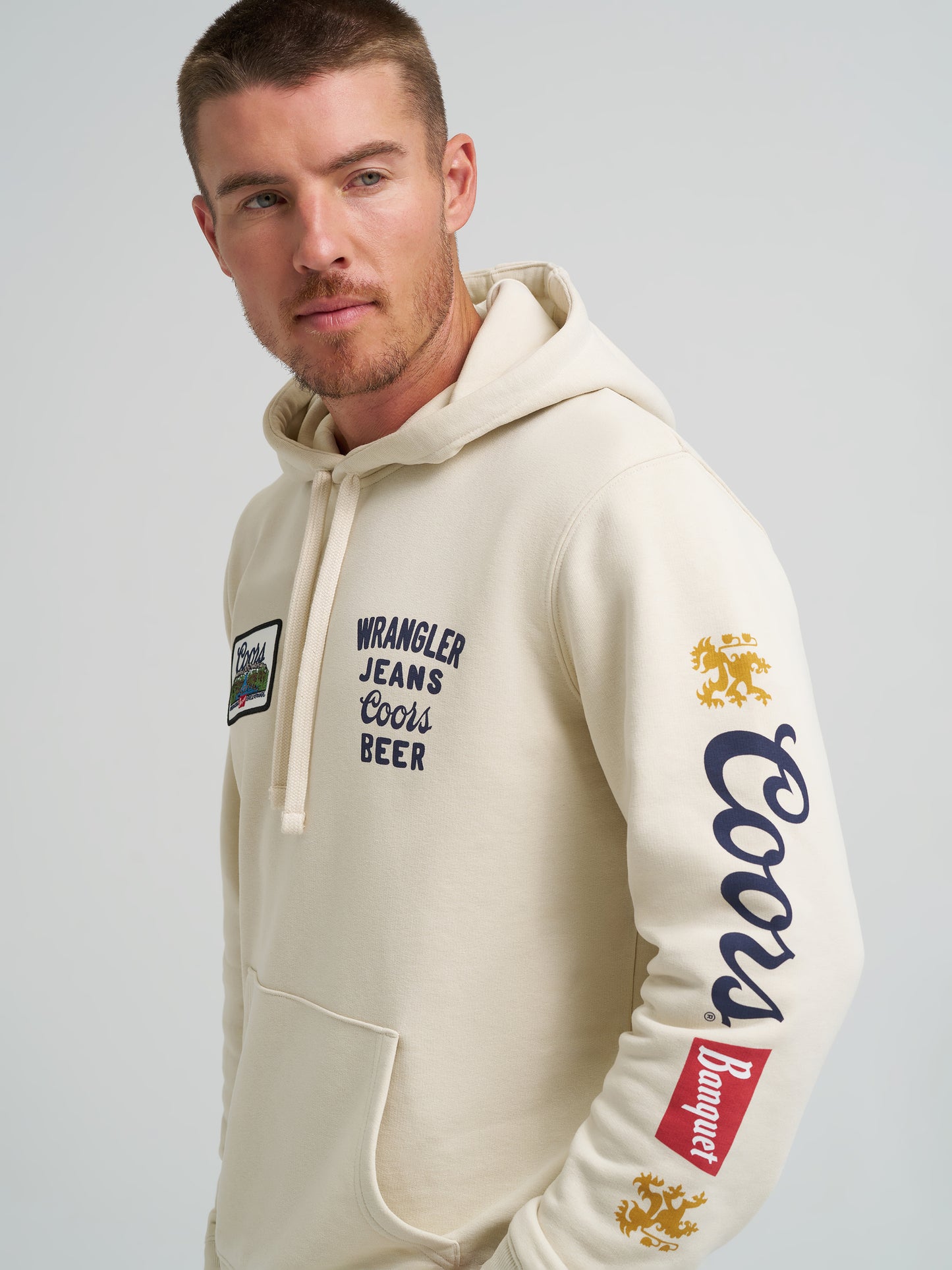 Coors Banquet x Wrangler Hooded Sweatshirt
