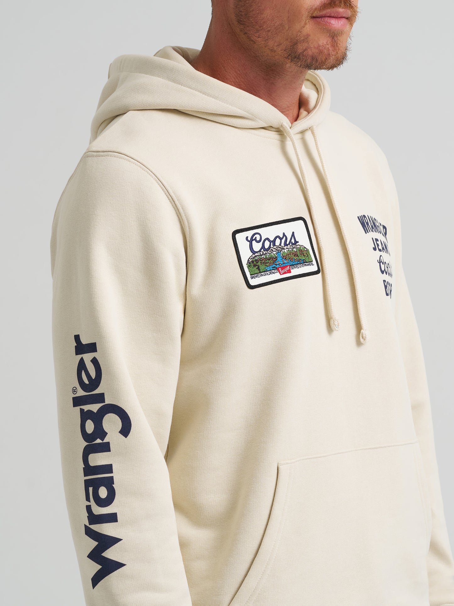 Coors Banquet x Wrangler Hooded Sweatshirt