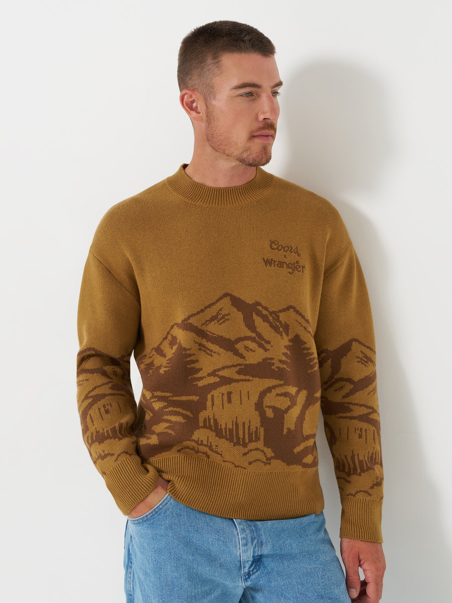 Coors Banquet x Wrangler Sweater
