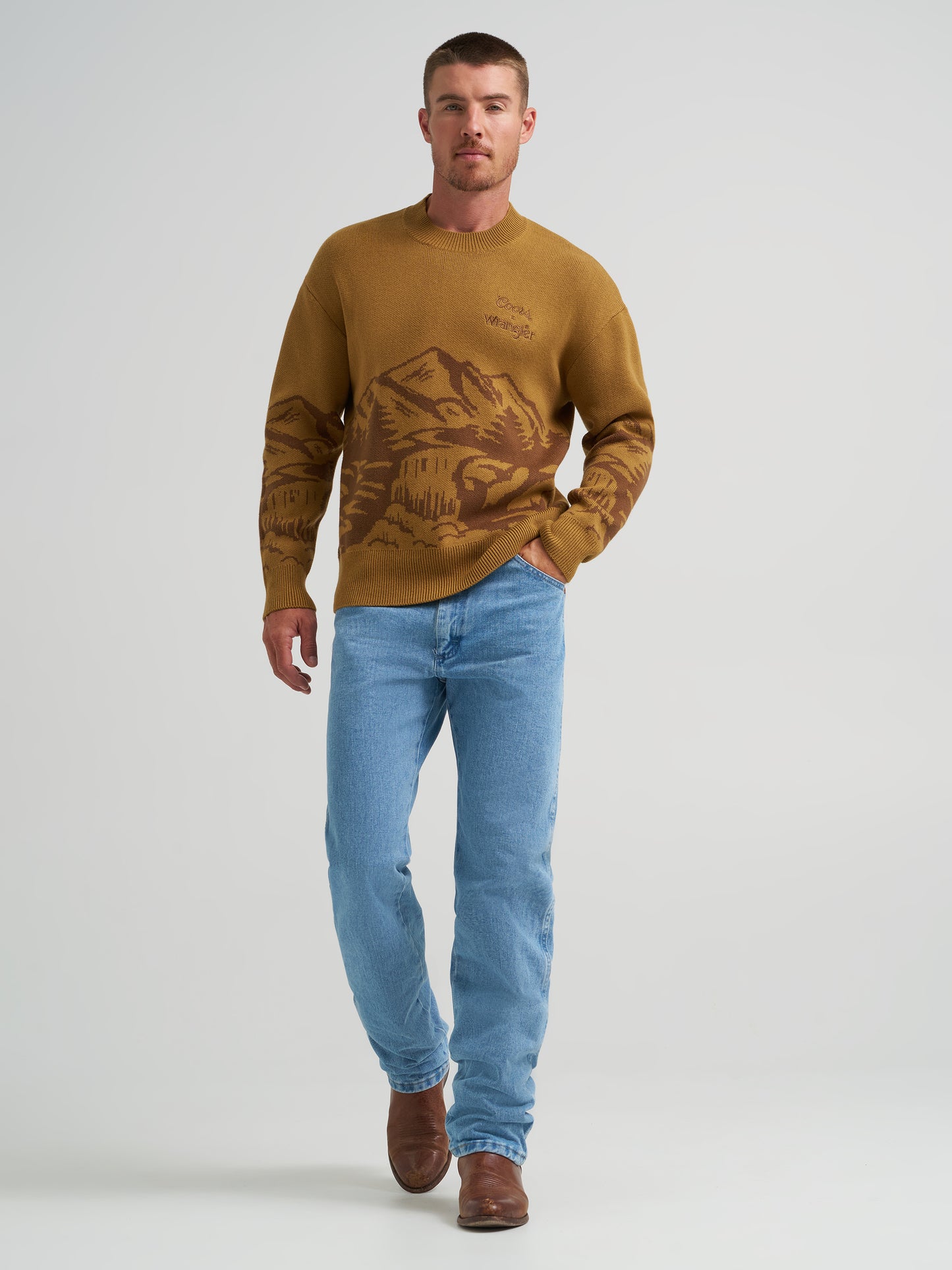 Coors Banquet x Wrangler Sweater
