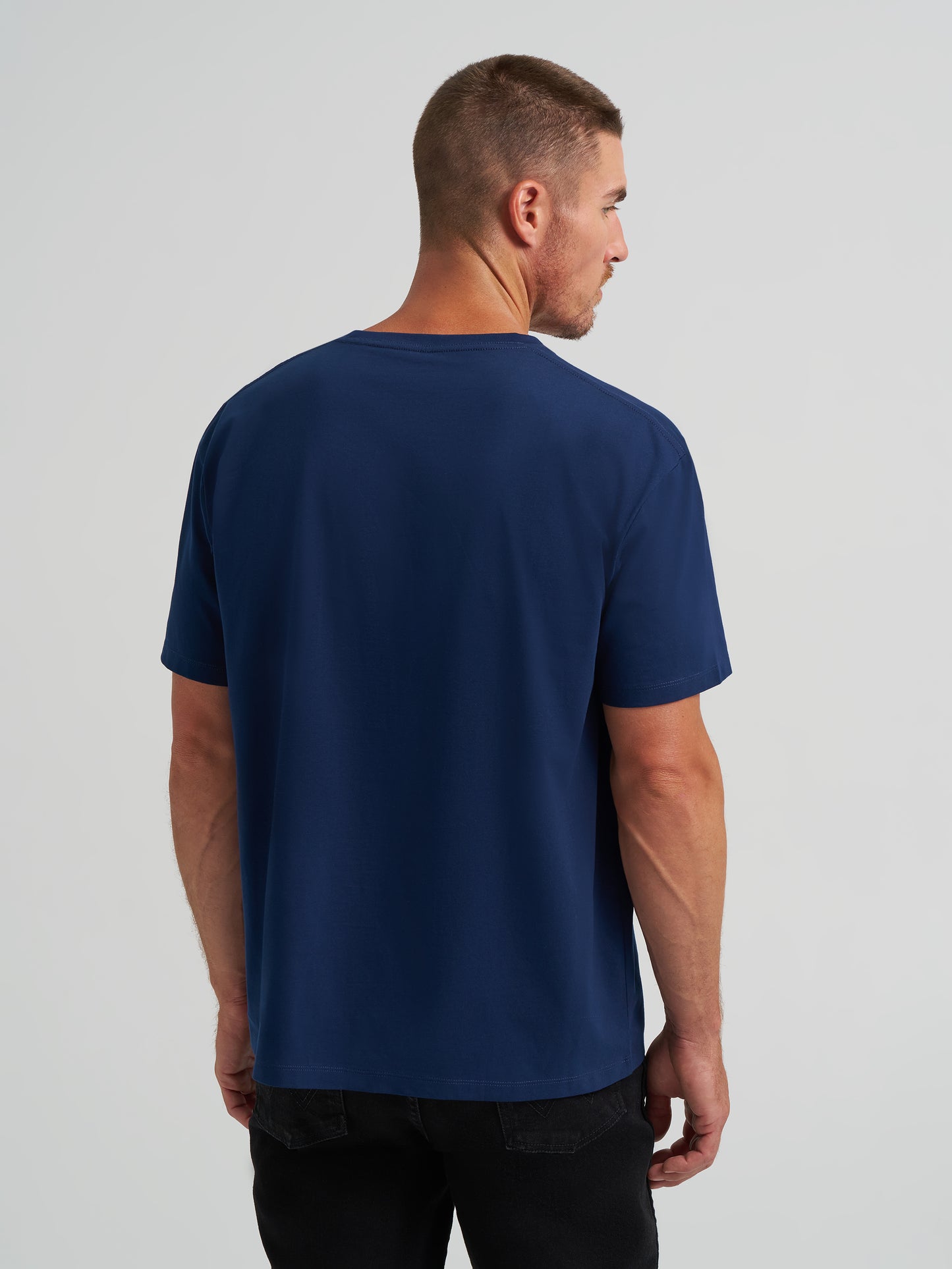 Coors Banquet x Wrangler Navy Tee