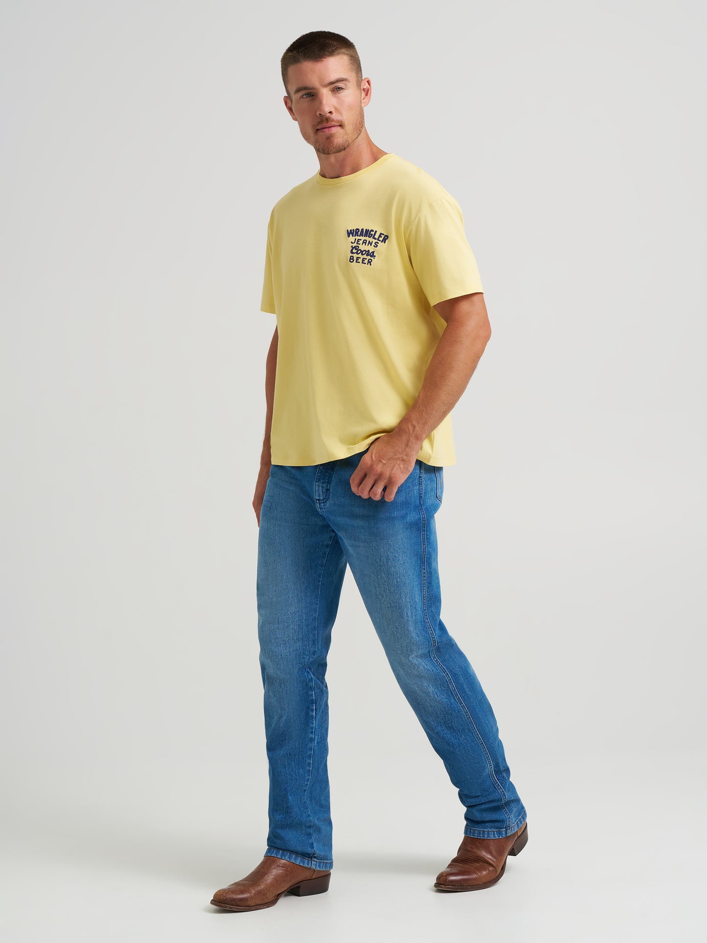 Coors Banquet x Wrangler Buff Tee