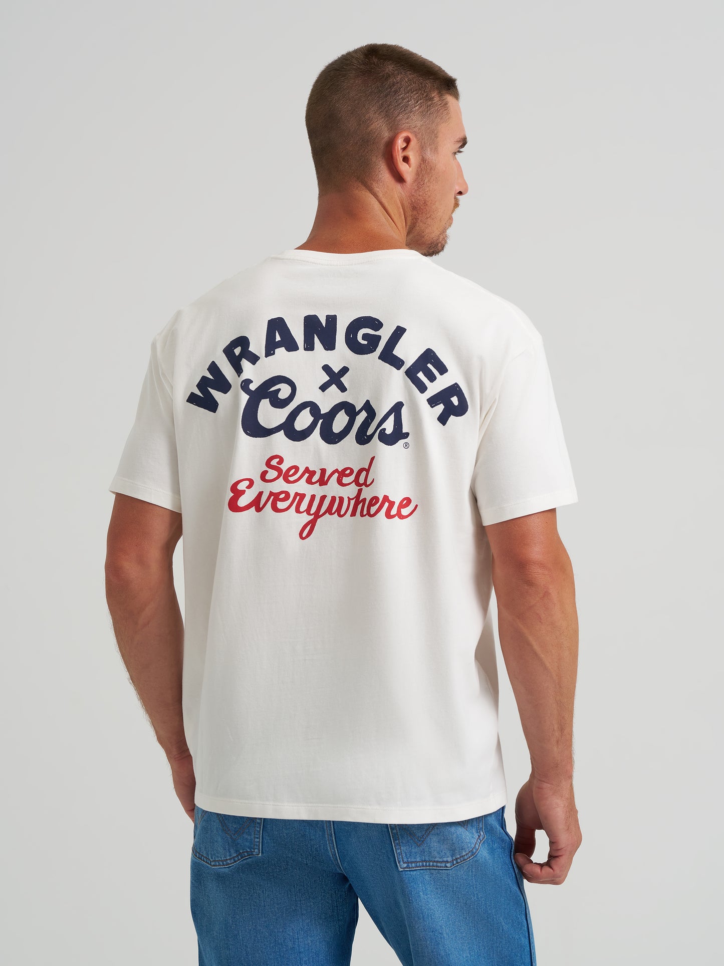 Coors Banquet x Wrangler Served Everywhere Tee