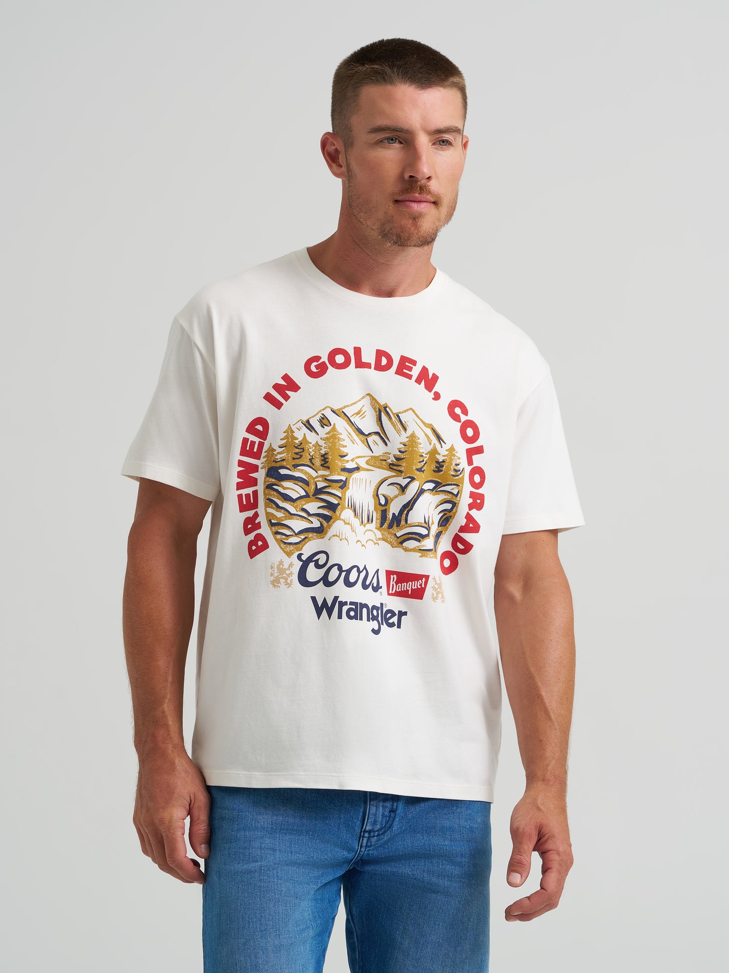Coors Banquet x Wrangler Served Everywhere Tee