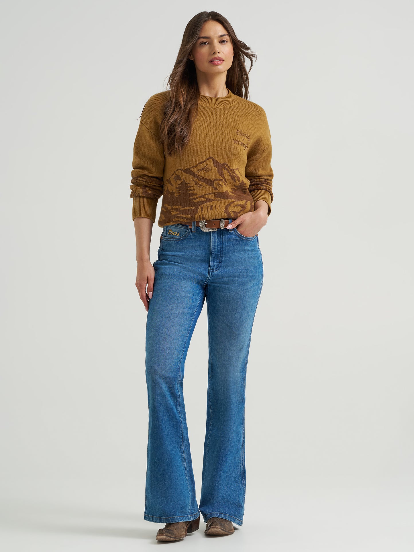 Coors Banquet x Wrangler Sweater
