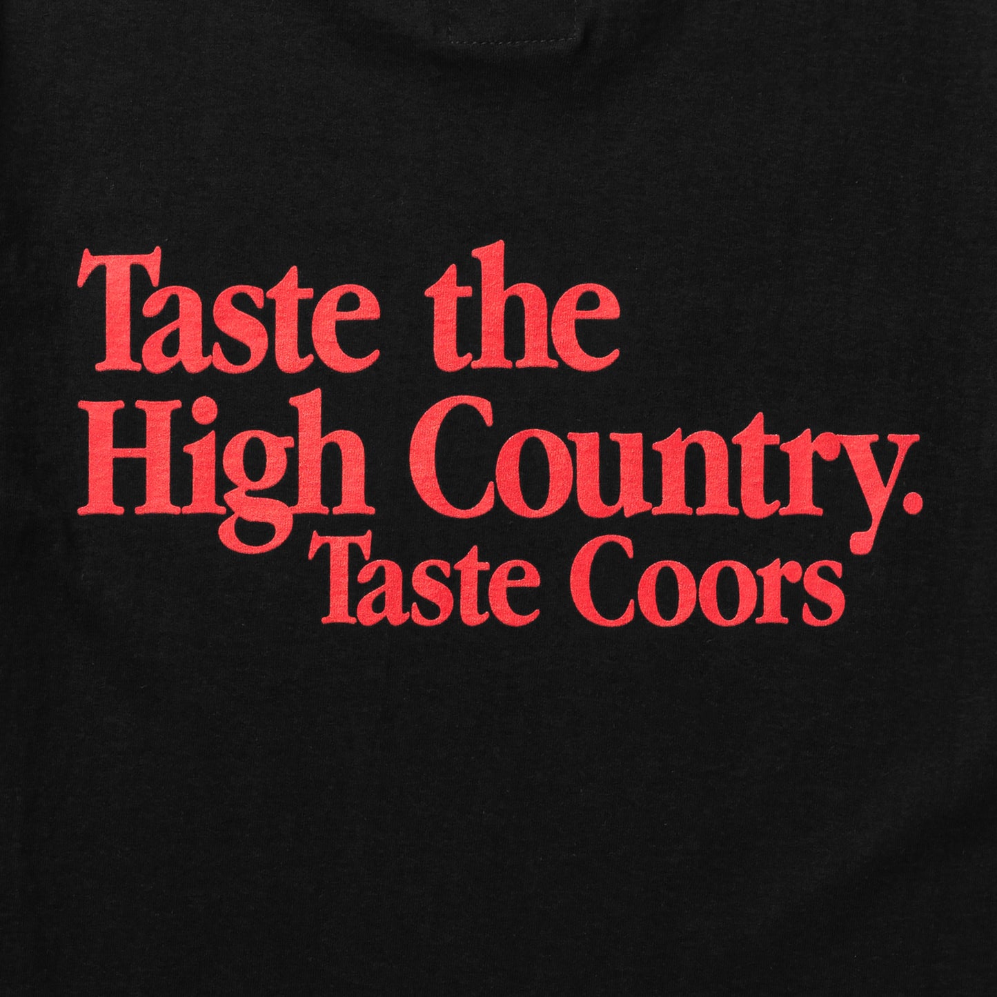 Taste the High Country Coors x Seager Tee