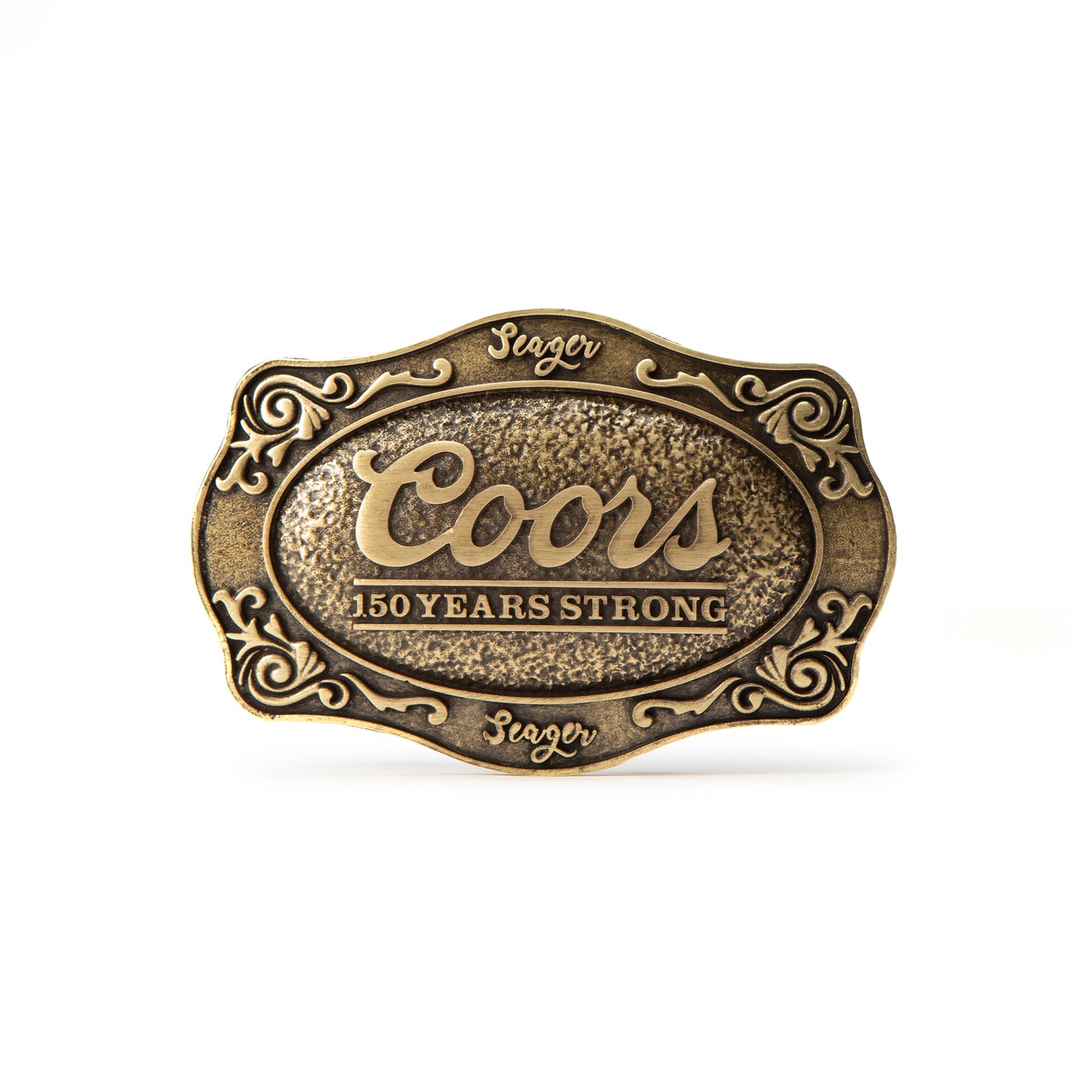 Coors x Seager Belt Buckle