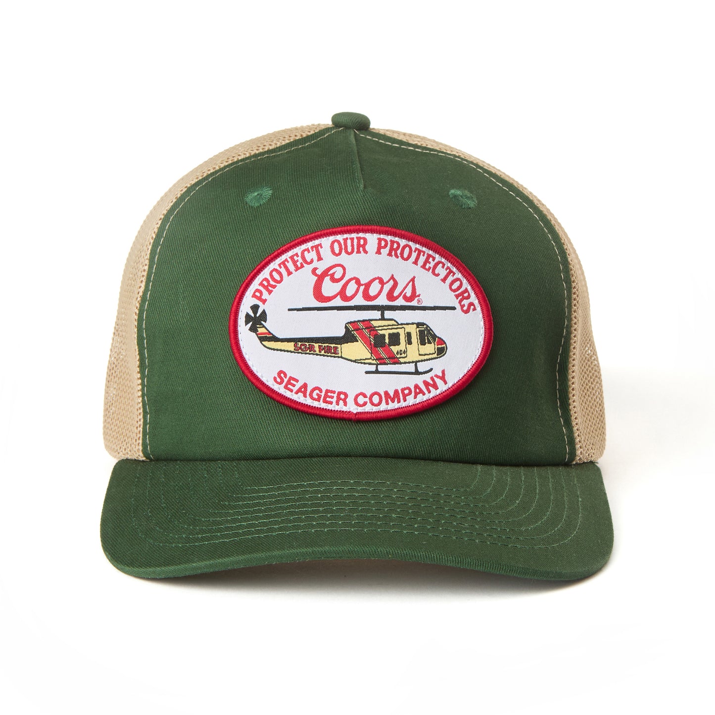 Seager x Coors Banquet Helo Trucker Snapback