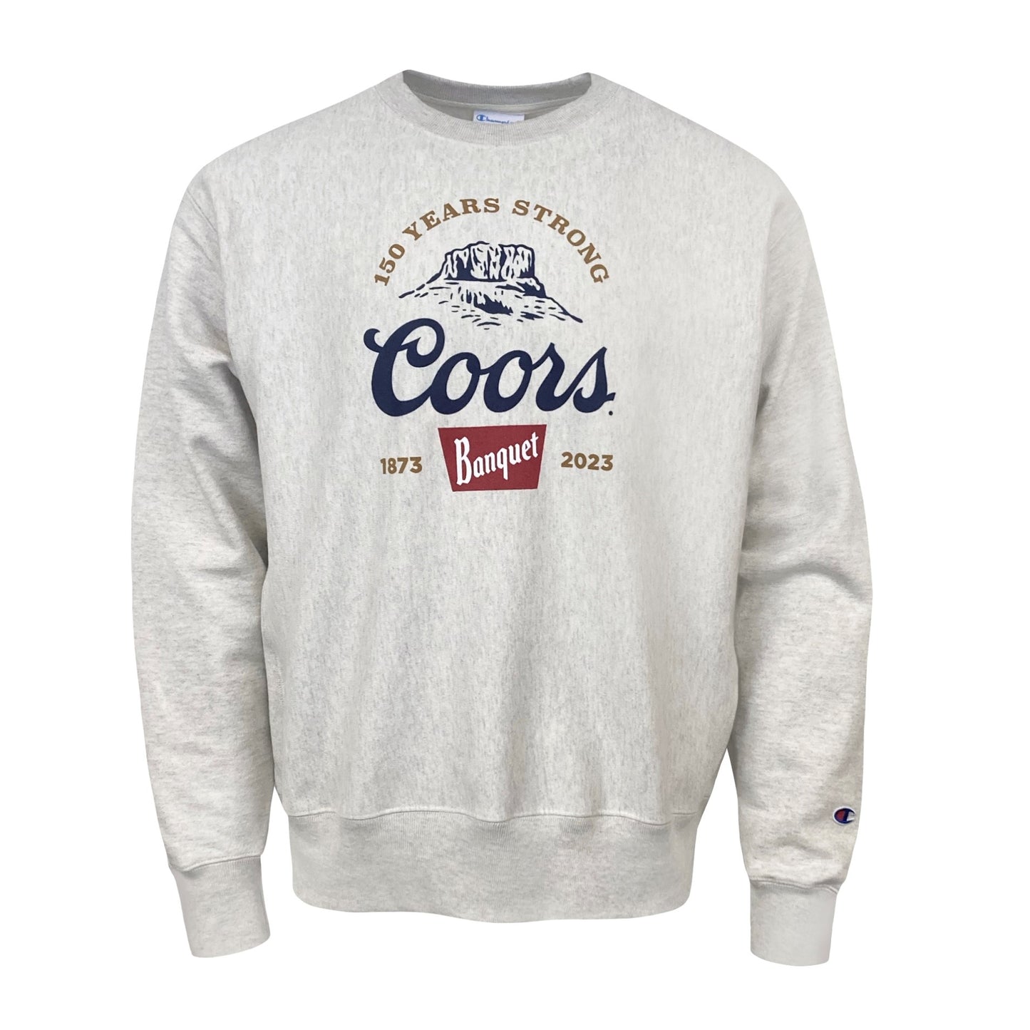 150th Anniversary Reverse Weave Crewneck