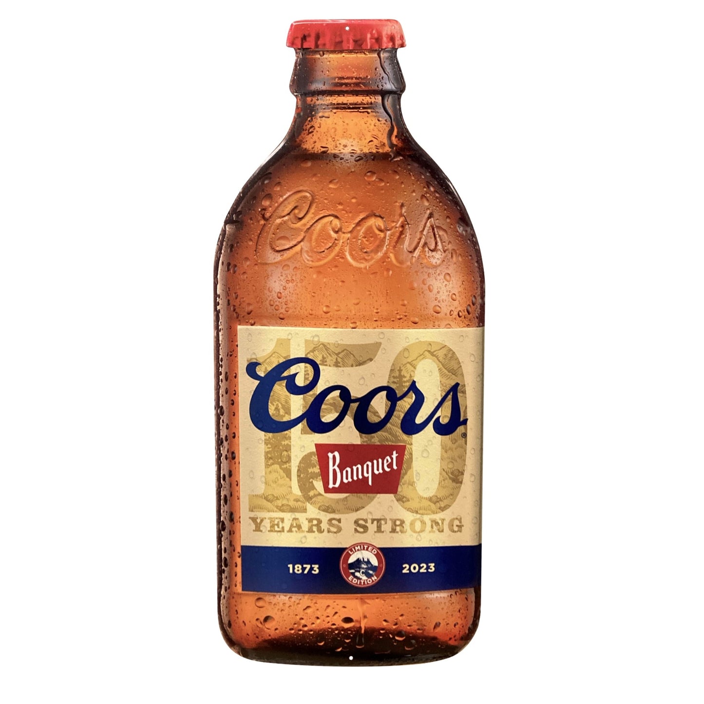 150th Anniversary Stubby Bottle Sign