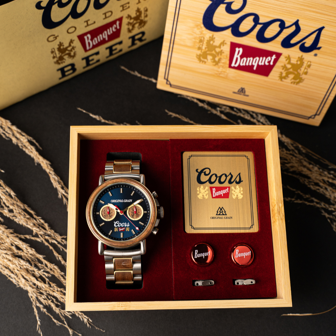 Coors Banquet x Original Grain Chrono 44mm