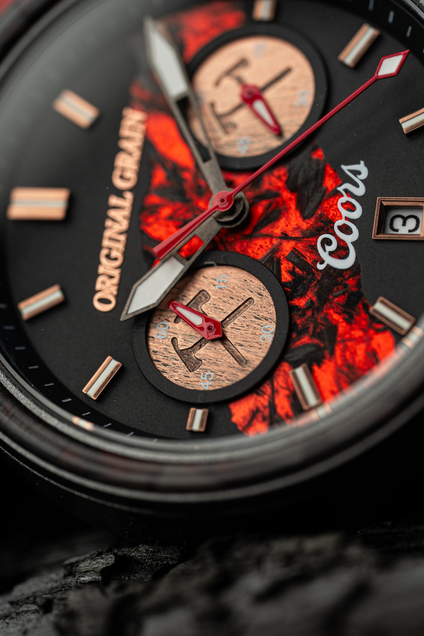 Coors Banquet x Original Grain Chrono POP 44mm