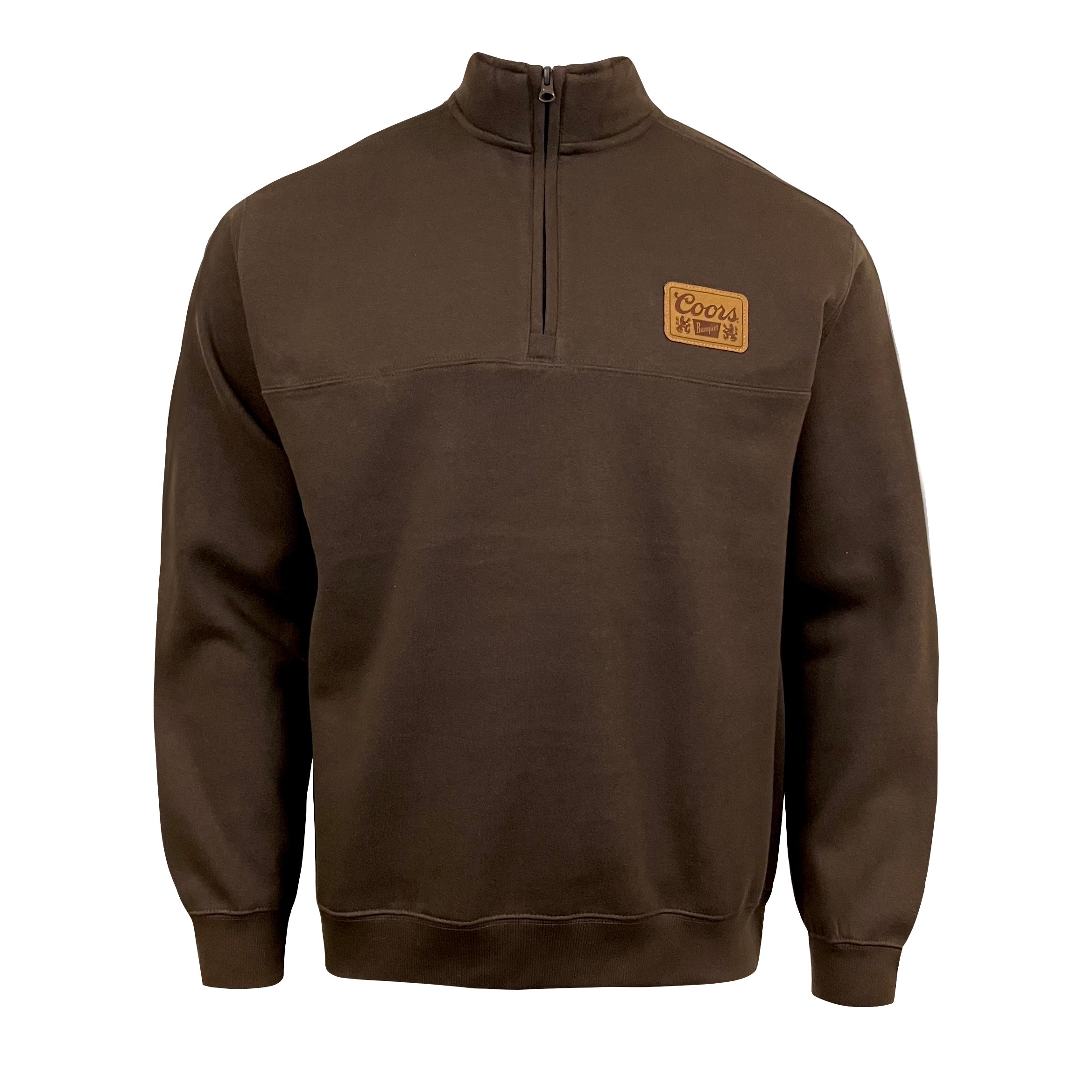 Leather Patch Pullover – Coors Banquet Shop