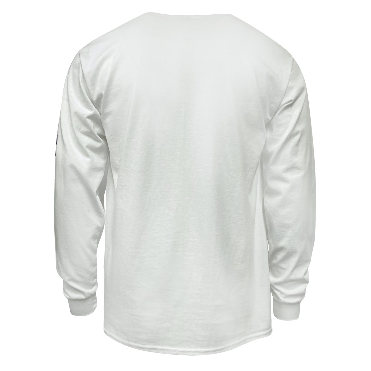 Long Sleeve Distressed Label Tee