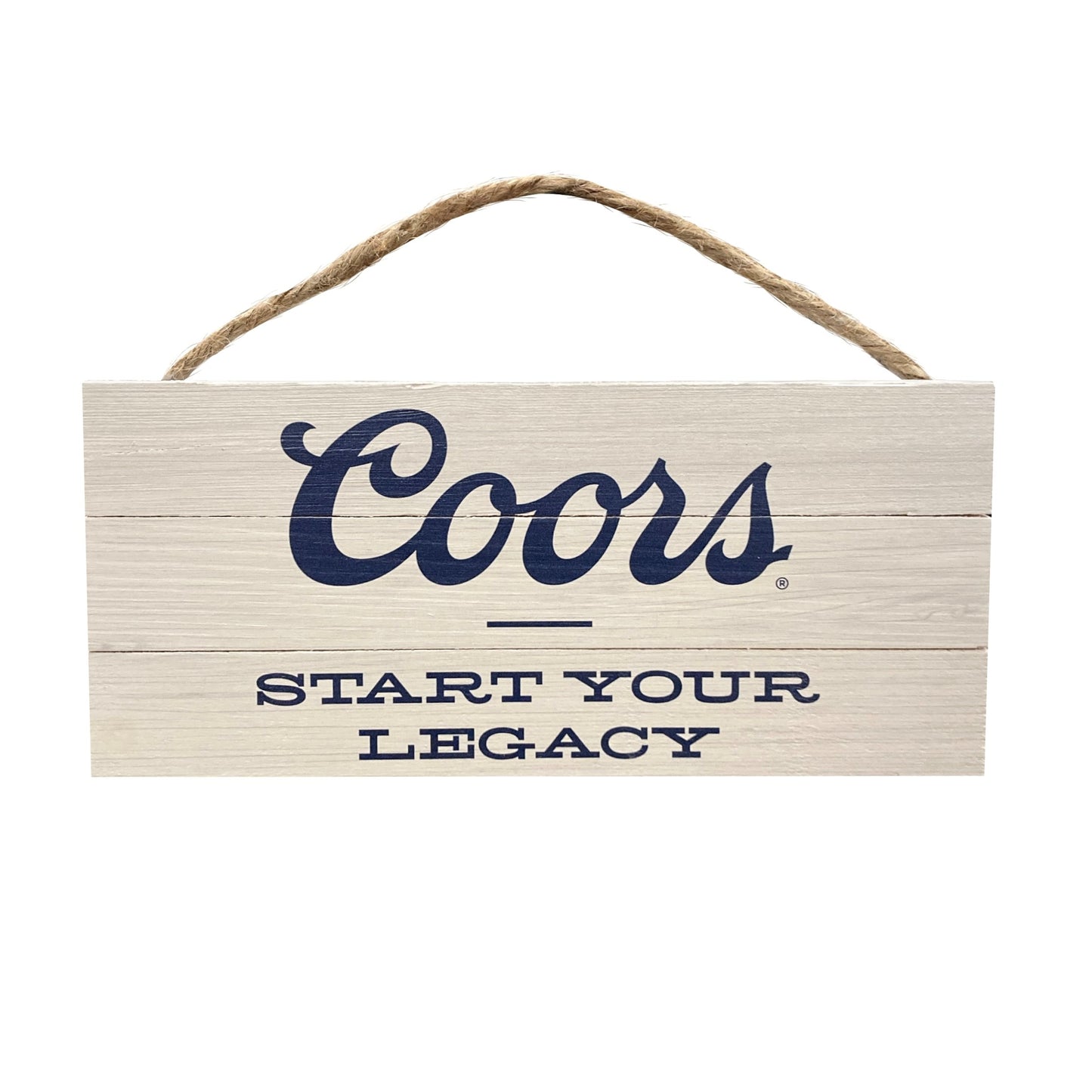 Hanging Plank Sign