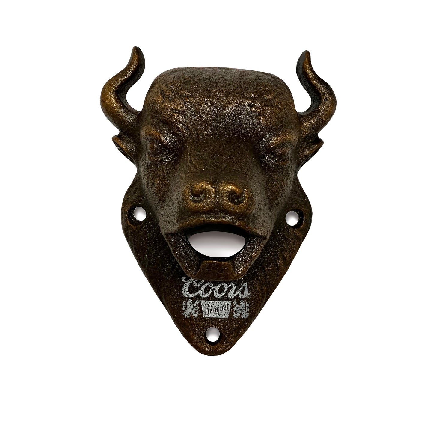 Cast Iron Bull Head Bottle Opener