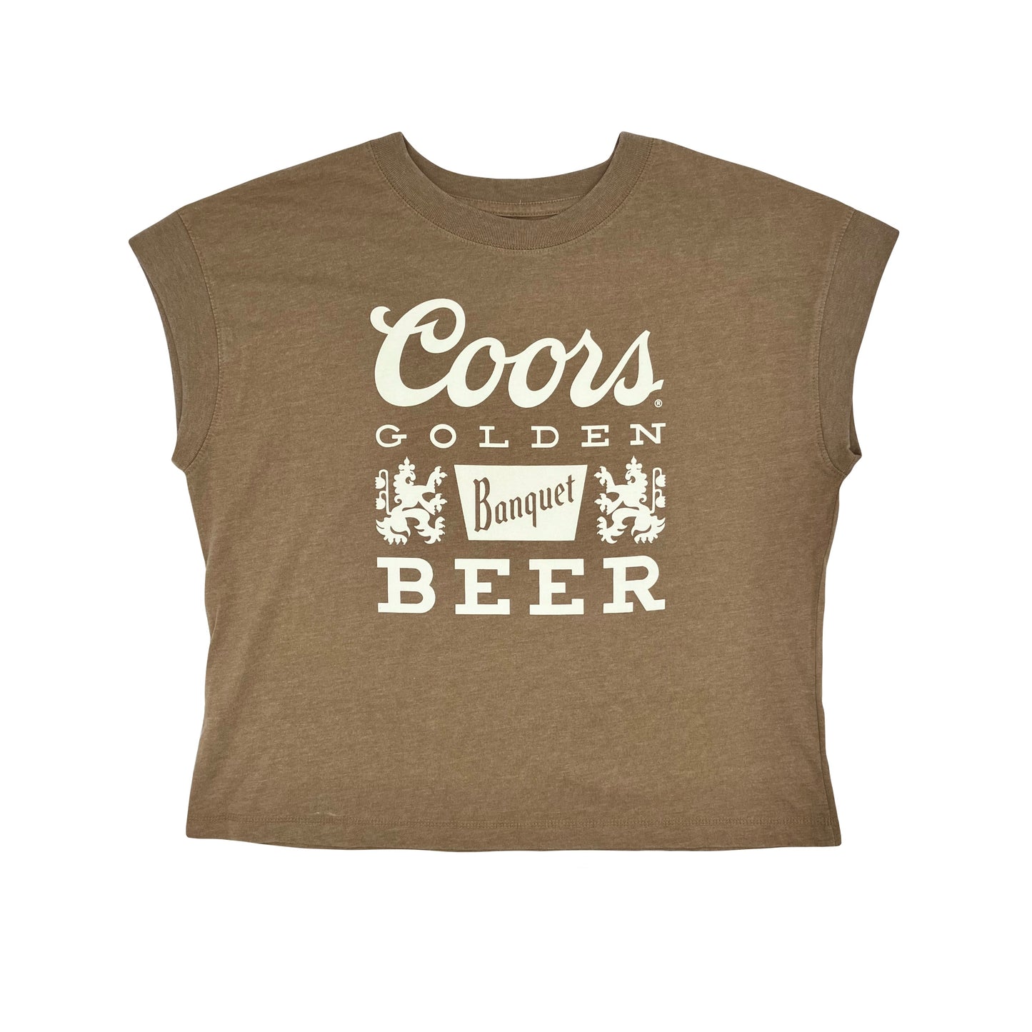 Ladies' Coors Beer Cap Sleeve Tee