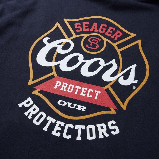 Coors Banquet x Seager Protectors Badge Hoodie