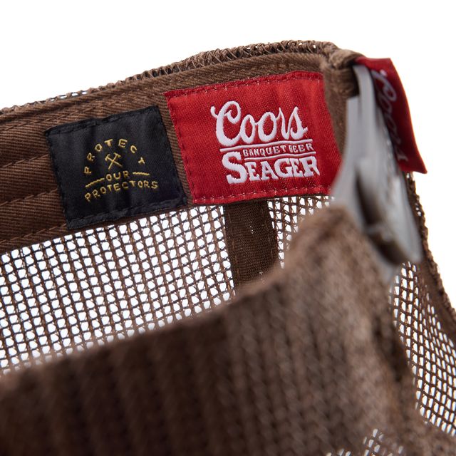 Coors Banquet x Seager Protectors Badge Wax Cap