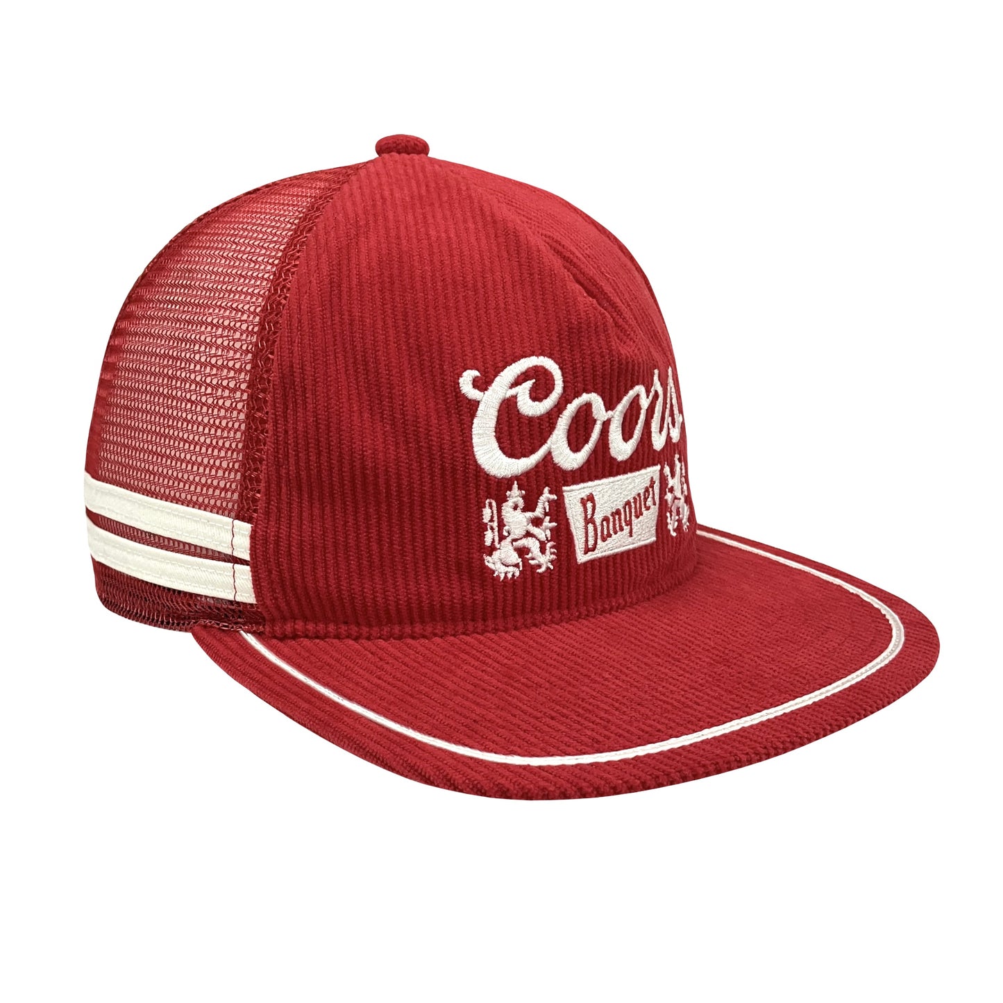 Red Corduroy Cap