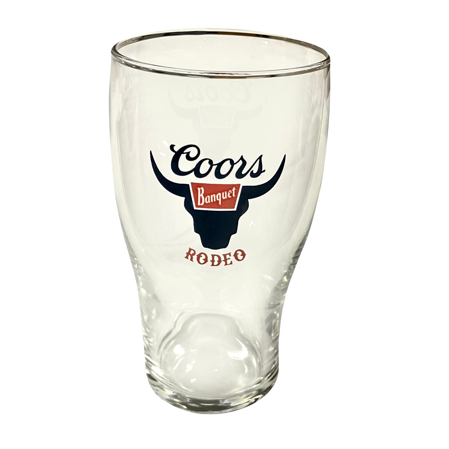 16 oz. Rodeo Print Tulip Glass