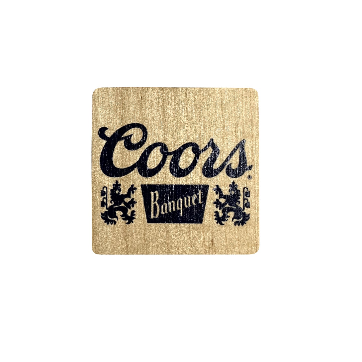 Wood Magnet with Bottle Opener