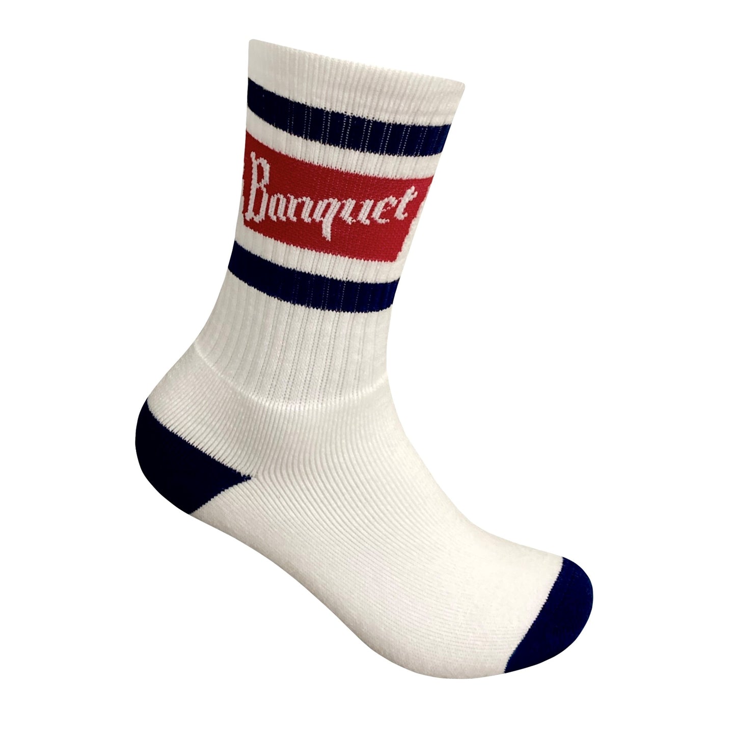 White Crew Socks