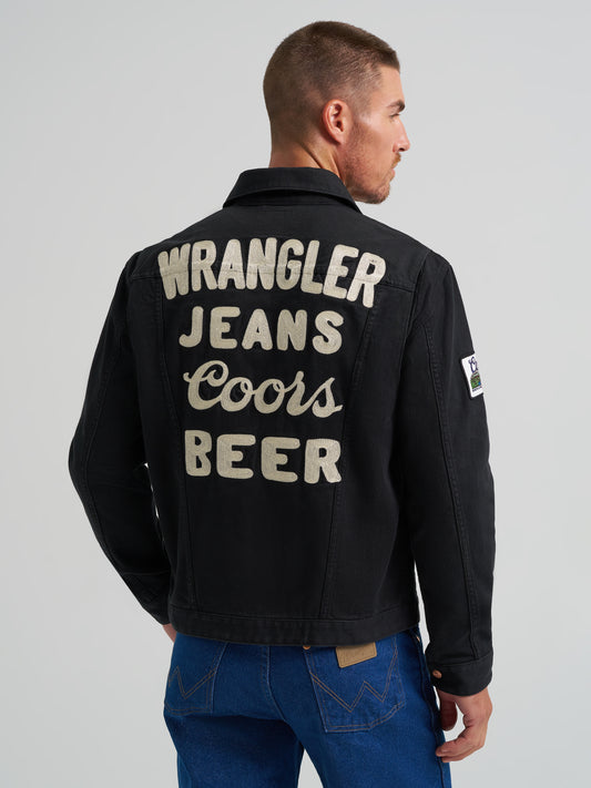 Coors Banquet x Wrangler Black Pinnacle Jacket