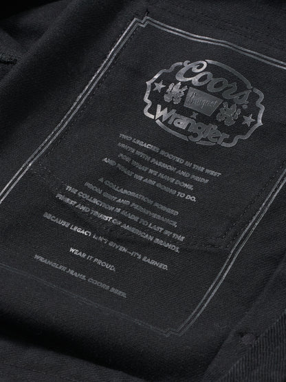 Coors Banquet x Wrangler Black Pinnacle Jacket