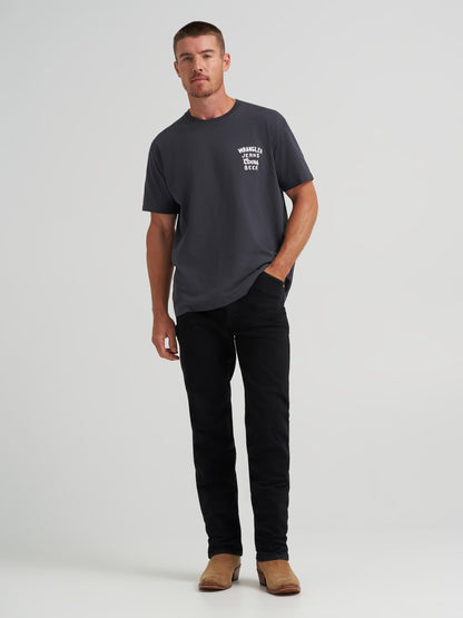 Coors Banquet x Wrangler Black Tee