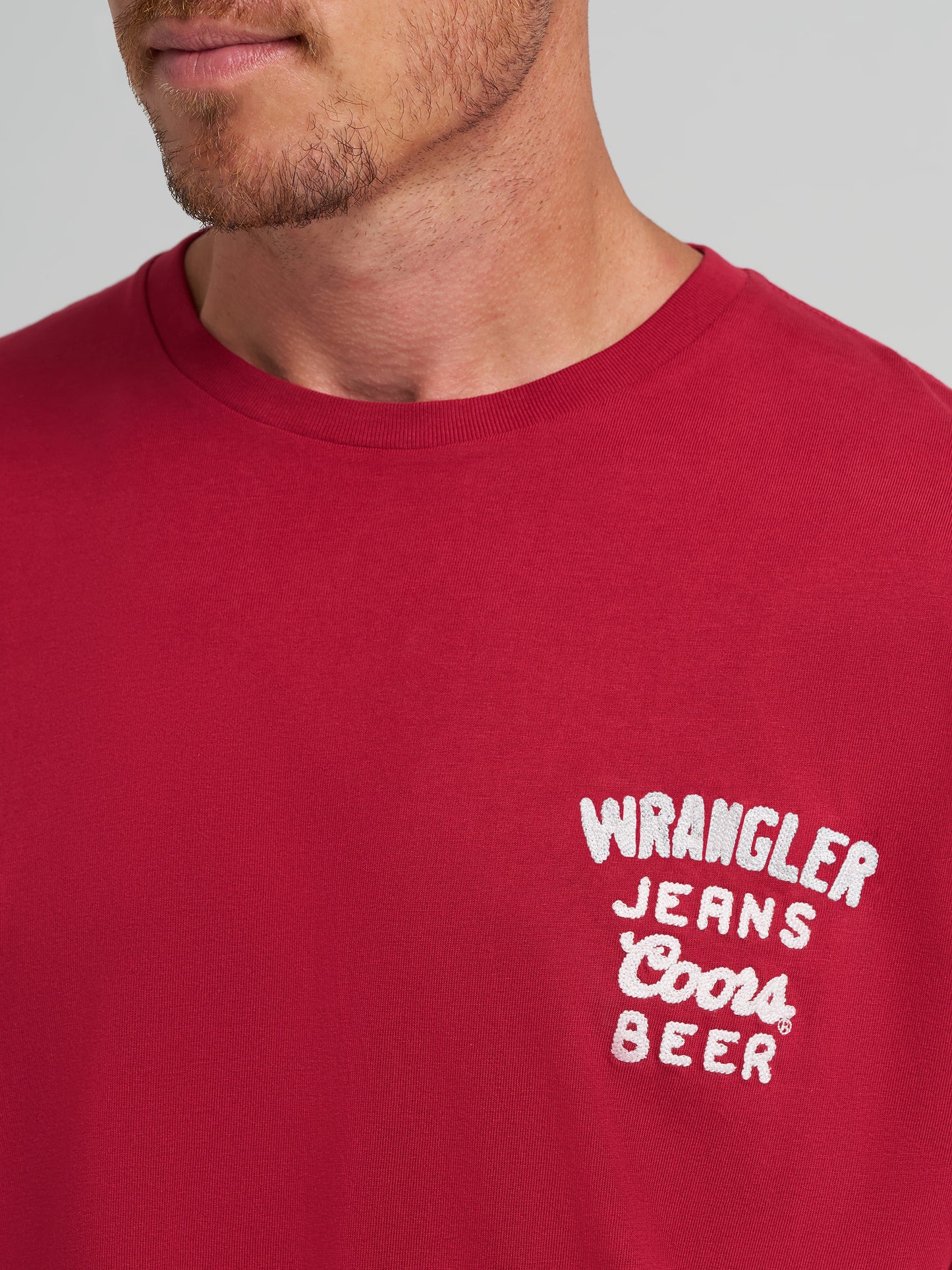 Coors Banquet x Wrangler Red Tee