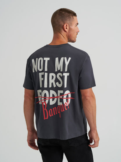 Coors Banquet x Wrangler Not My First Banquet Tee