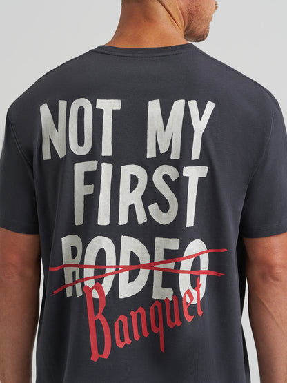 Coors Banquet x Wrangler Not My First Banquet Tee