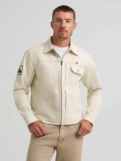 Coors Banquet x Wrangler White Pinnacle Jacket