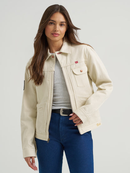Coors Banquet x Wrangler White Pinnacle Jacket