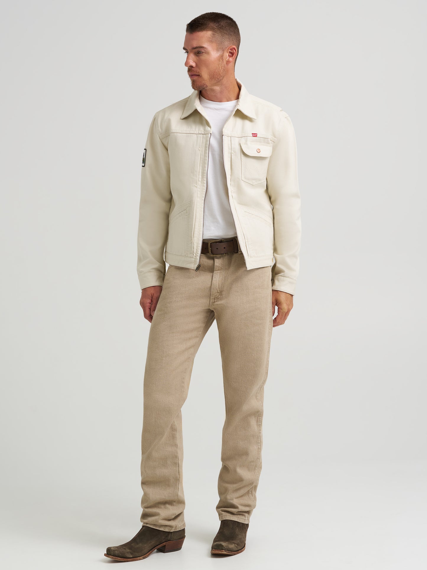 Coors Banquet x Wrangler White Pinnacle Jacket