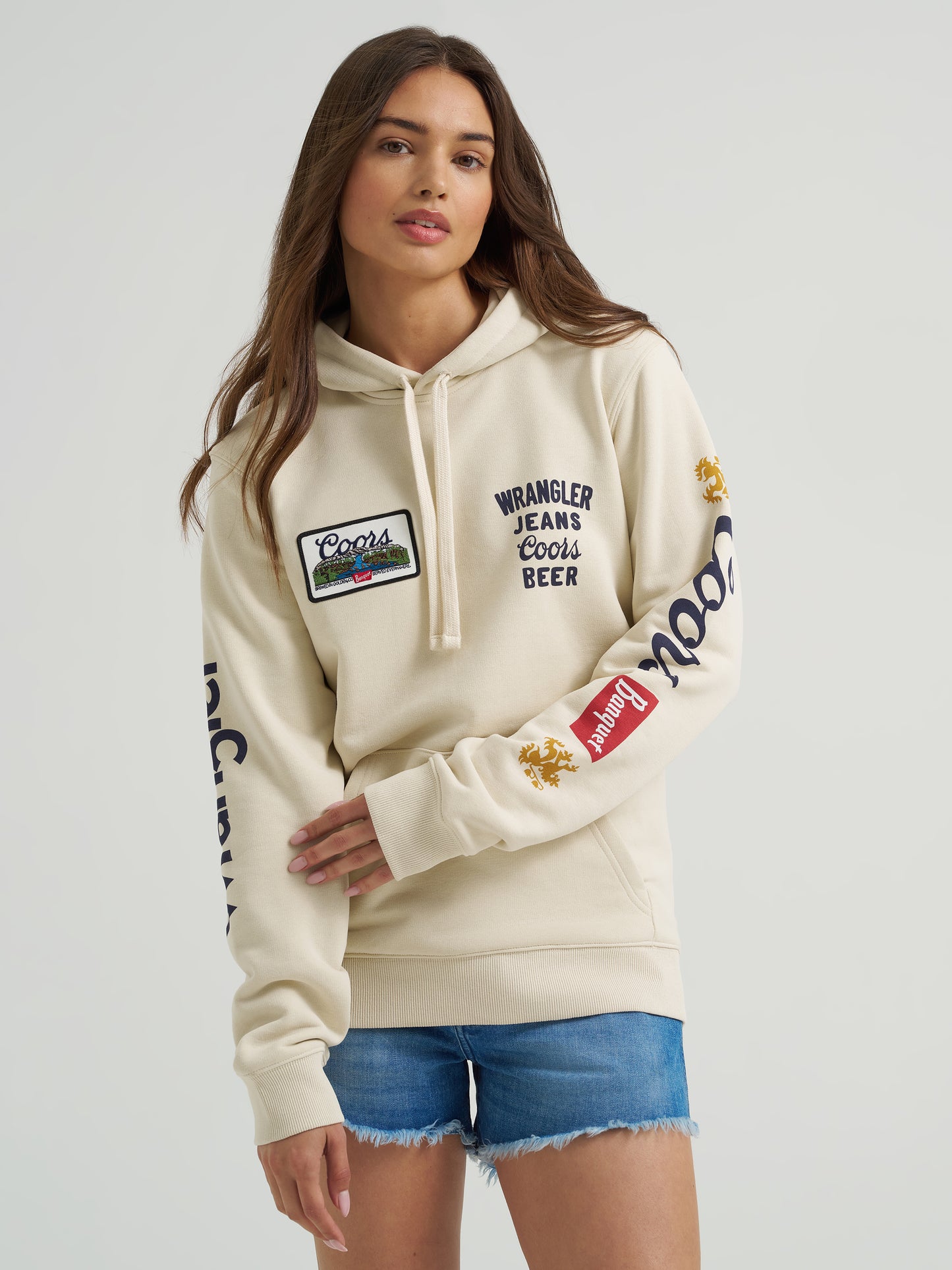 Coors Banquet x Wrangler Hooded Sweatshirt
