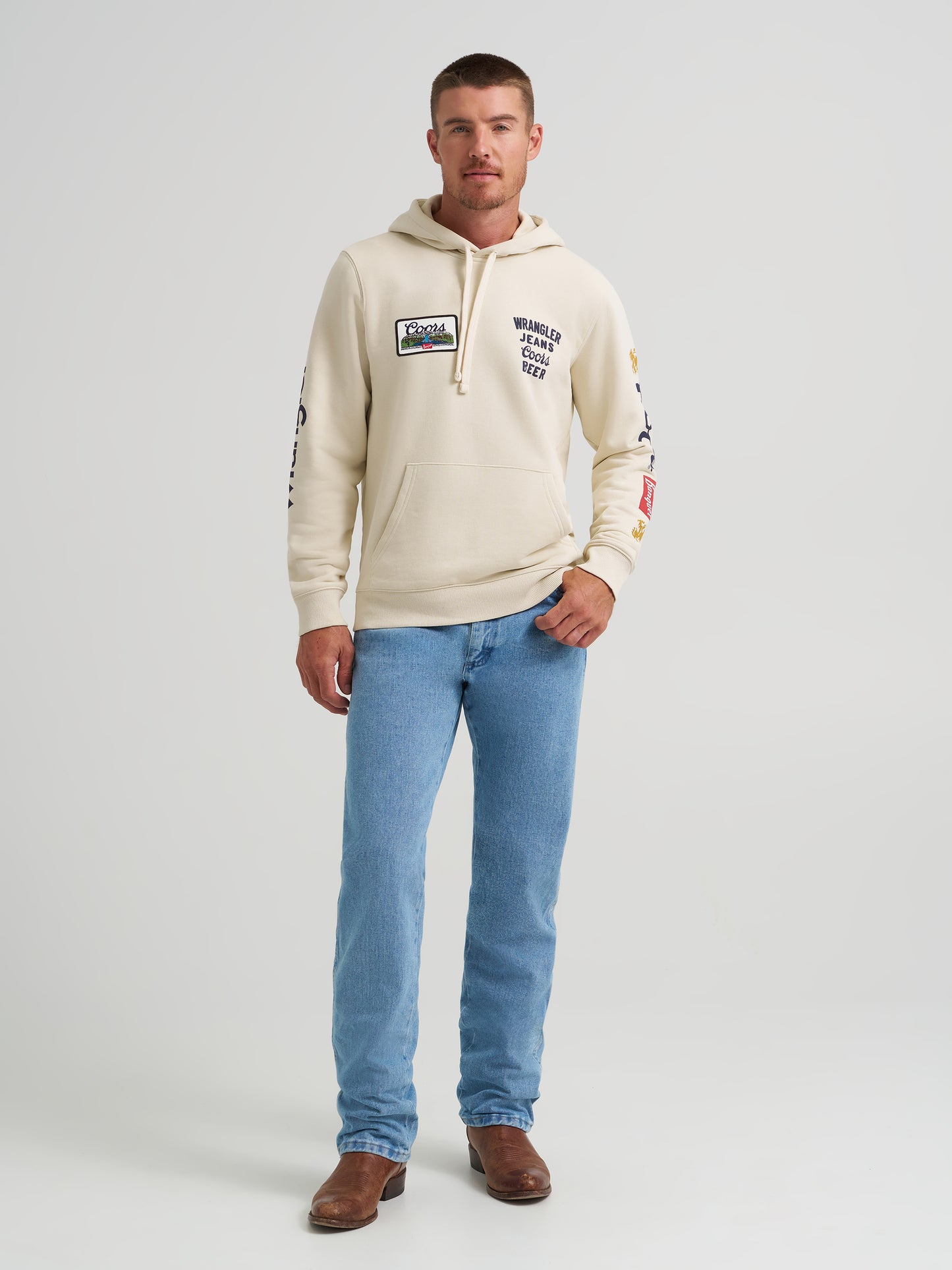 Coors Banquet x Wrangler Hooded Sweatshirt
