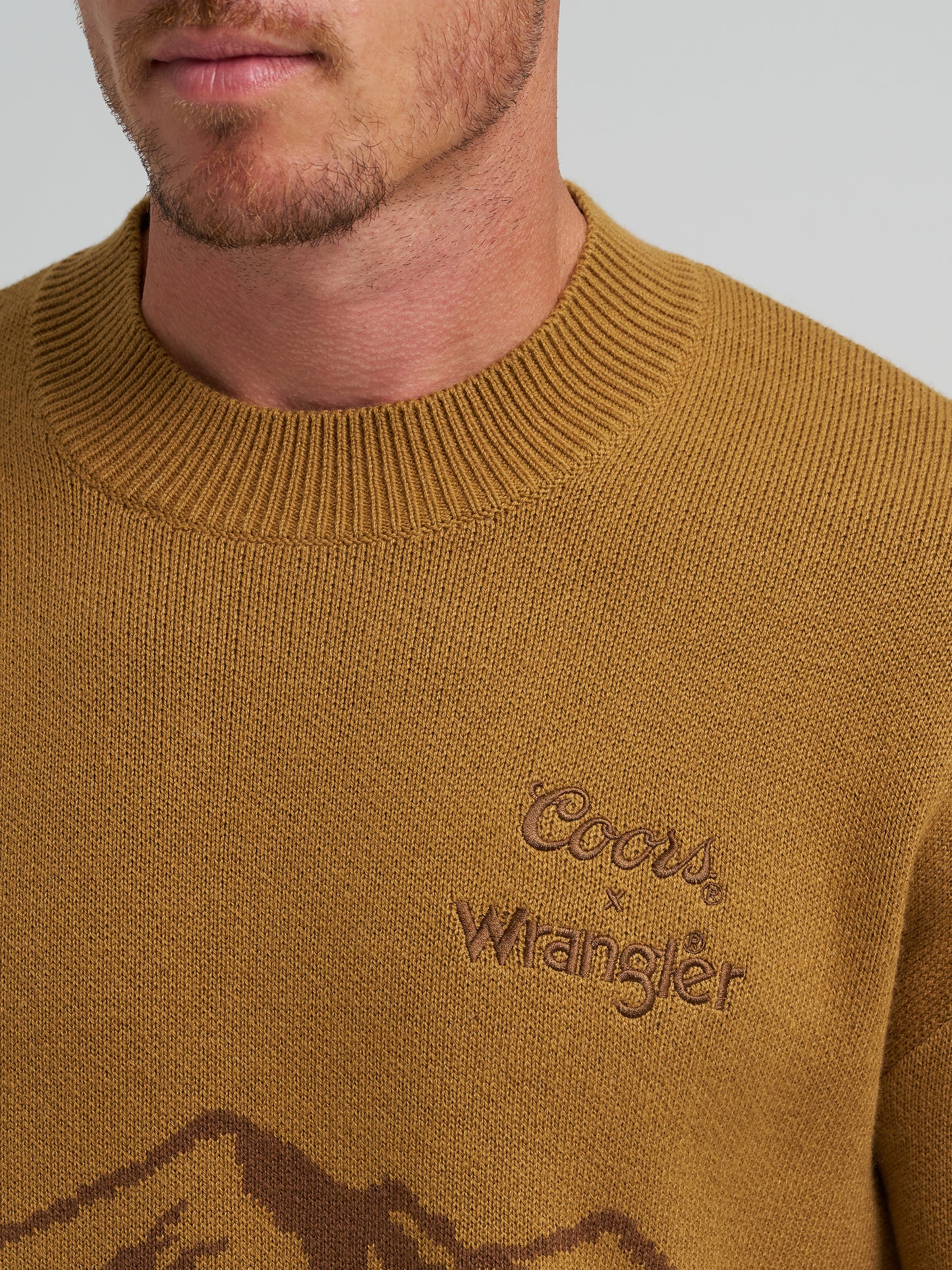Coors Banquet x Wrangler Sweater