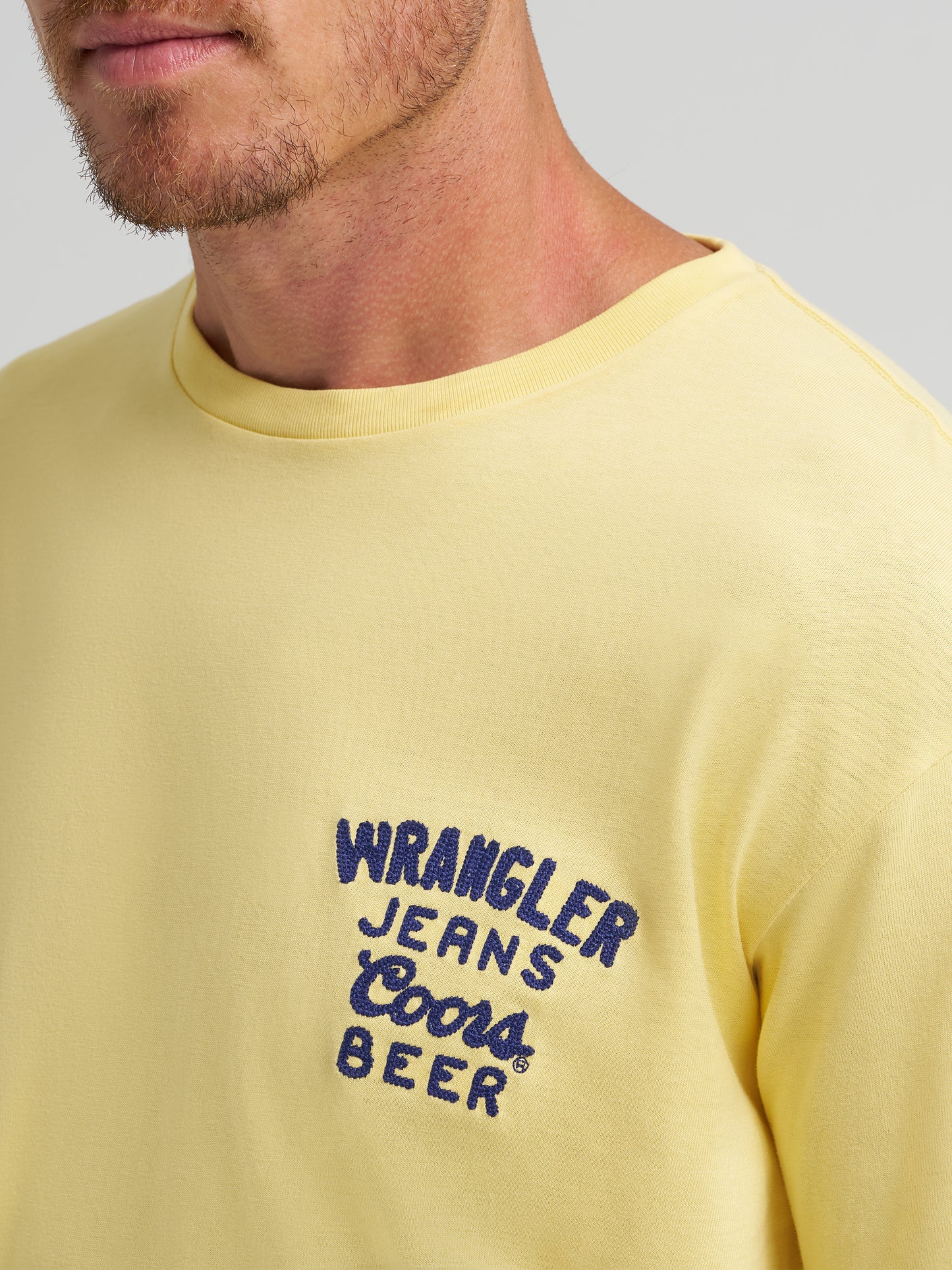 Coors Banquet x Wrangler Buff Tee
