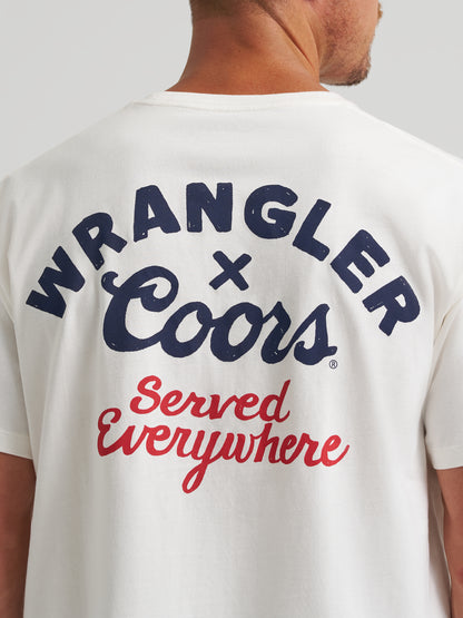 Coors Banquet x Wrangler Served Everywhere Tee