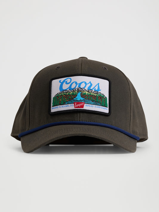 Coors Banquet x Wrangler Waxed Canvas Cap