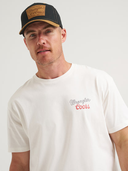 Coors Banquet x Wrangler Faux Leather Patch Cap