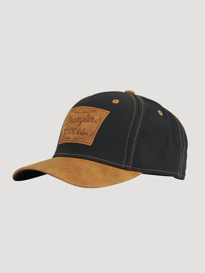 Coors Banquet x Wrangler Faux Leather Patch Cap