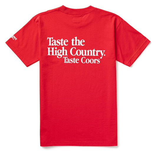 Taste the High Country Coors x Seager Tee