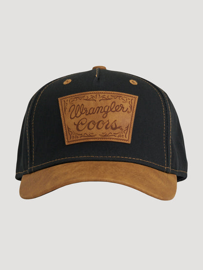 Coors Banquet x Wrangler Faux Leather Patch Cap