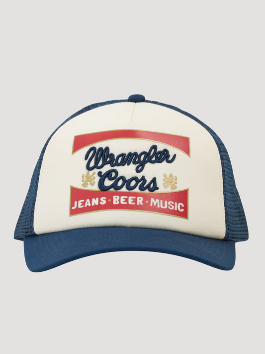 Coors Banquet x Wrangler Foam Trucker Cap